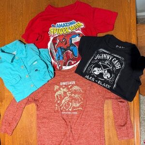 Graphic Shirts Boys sz 4/4T